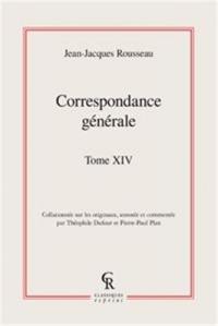 Correspondance générale. Vol. 14