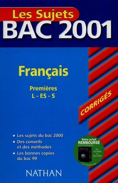 Français, premières L, ES, S