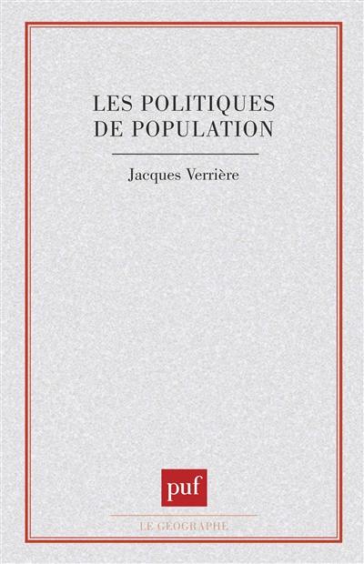 Les Politiques de population