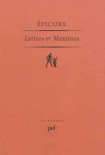 Lettres et maximes