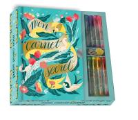 Les ateliers de Manon Bucciarelli : Mon carnet secret : coffret avec 8 mini feutres pailletés