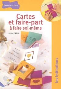 Cartes et faire-part à faire soi-même