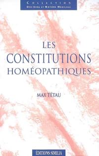 Les constitutions homéopathiques