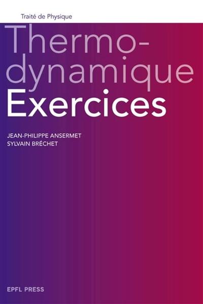 Thermodynamique : exercices