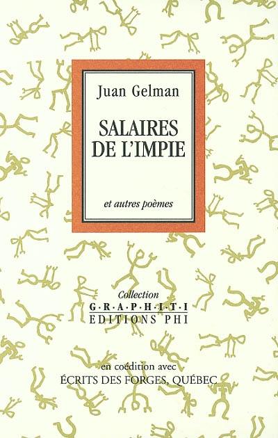 Salaires de l'impie : et autres poèmes