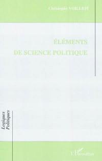 Eléments de science politique