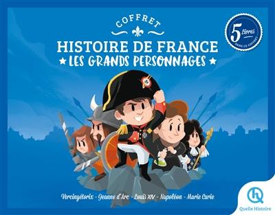 Coffret histoire de France : les grands personnages