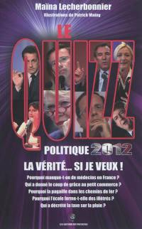 Le quizz politique 2012