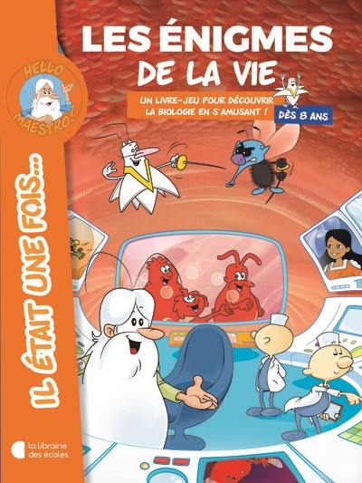 Les énigmes de la vie : un livre-jeu pour découvrir la biologie en s'amusant !