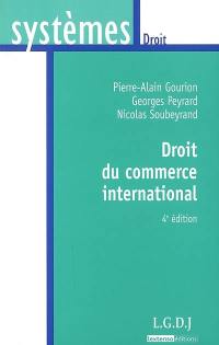 Droit du commerce international