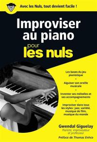 Improviser au piano pour les nuls