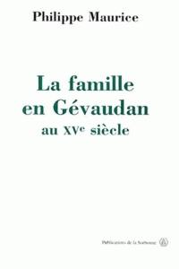 La famille en Gévaudan au XVe siècle