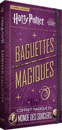 Harry Potter, baguettes magiques : coffret magique du monde des sorciers