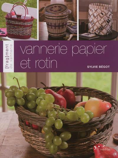 Vannerie papier et rotin