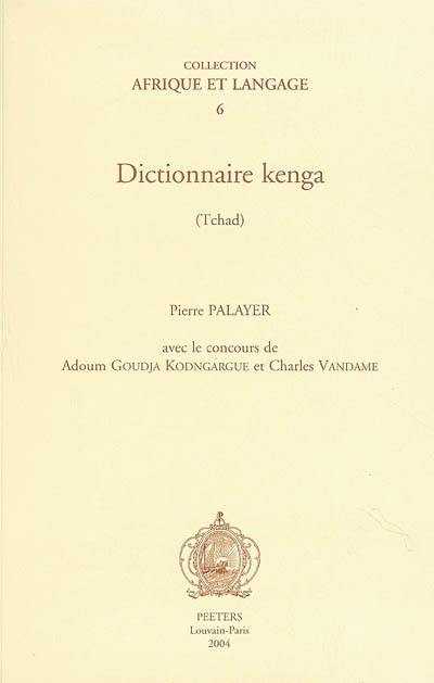 Dictionnaire kenga (Tchad)