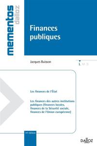 Finances publiques