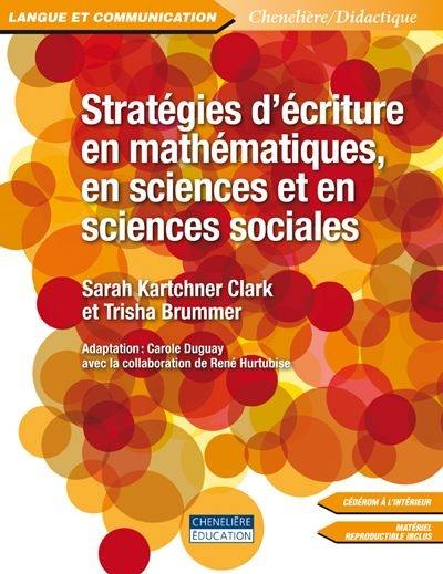 Stratégies d'écriture en mathématiques, en sciences et en sciences sociales