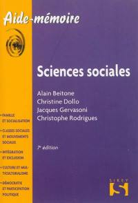 Sciences sociales