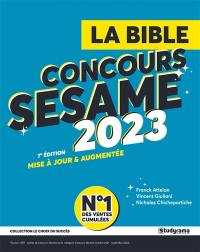 Concours Sésame 2023 : la bible