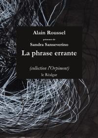 La phrase errante