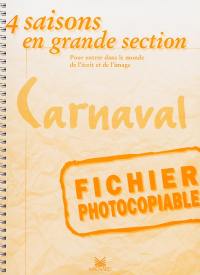 Le carnaval : fichier photocopiable