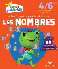 Activités pour compter et écrire les nombres : 4-6 ans, moyenne et grande sections