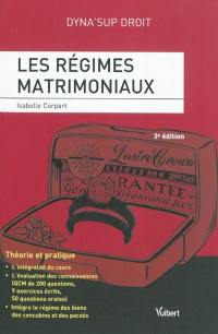 Les régimes matrimoniaux