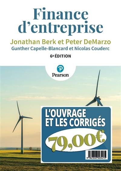 Finance d'entreprise : l'ouvrage et les corrigés