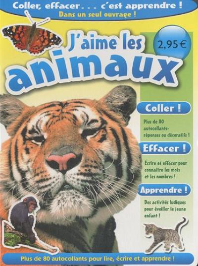 J'aime les animaux