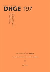 Dictionnaire d'histoire et de géographie ecclésiastiques. Vol. 33. Fascicule 197