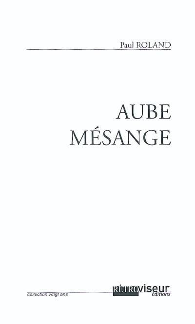 Aube mésange