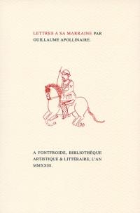 Lettres à sa marraine : correspondance avec Jeanne-Yves Blanc