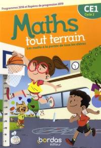 Maths tout terrain CE1, cycle 2 : programmes 2018 et repères de progression 2019