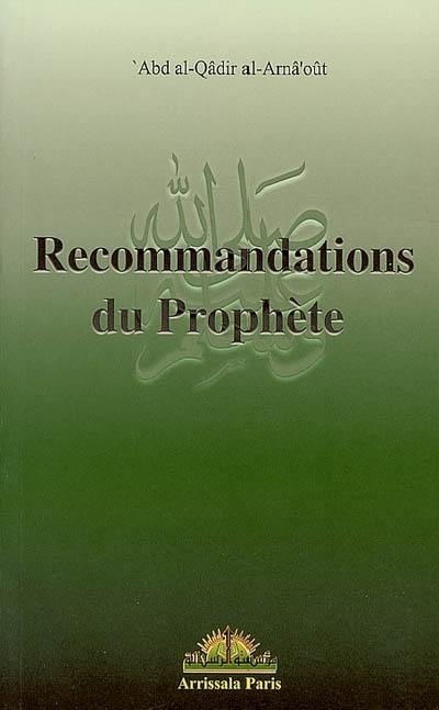 Recommandations du prophète