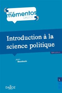 Introduction à la science politique