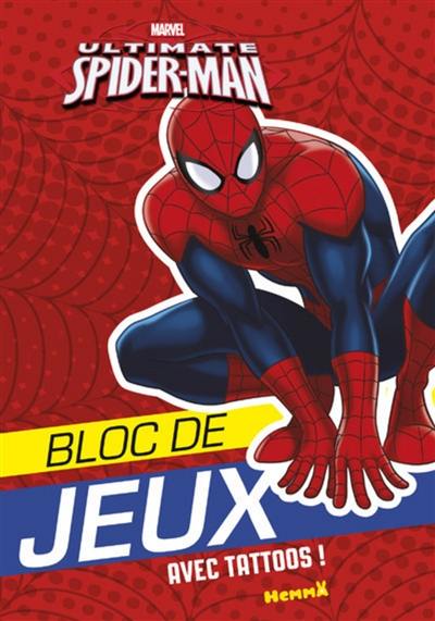 Marvel ultimate Spider-Man : bloc de jeux avec tattoos Marvel ultimate Spider-Man : bloc de jeux avec tattoos