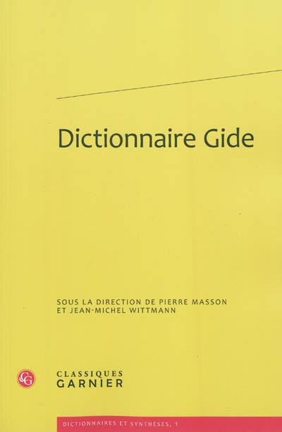 Dictionnaire Gide