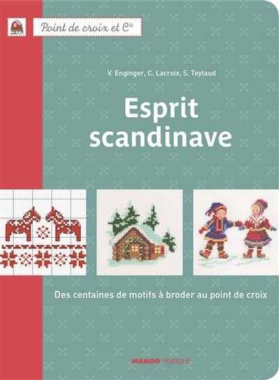 Esprit scandinave : des centaines de motifs à broder au point de croix