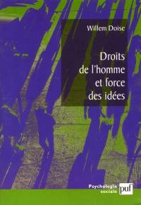 Droits de l'homme et force des idées