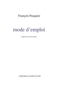 Mode d'emploi