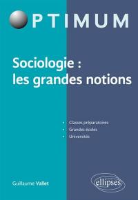 Sociologie : les grandes notions