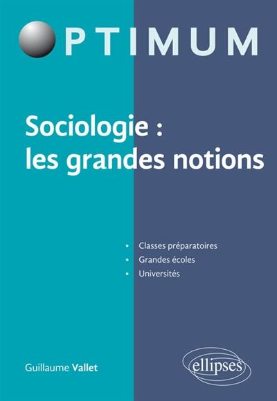 Sociologie : les grandes notions