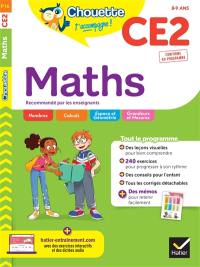 Maths CE2, 8-9 ans : conforme au programme