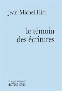 Le témoin des écritures : ode au Nazaréen