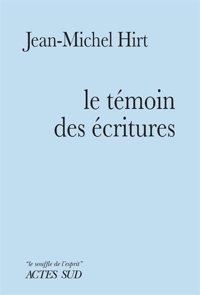 Le témoin des écritures : ode au Nazaréen