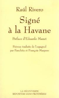 Signé La Havane