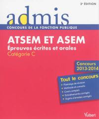 ATSEM et ASEM : épreuves écrites et orales : catégorie C