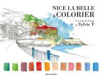 Nice la belle à colorier