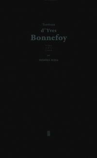 Tombeau d'Yves Bonnefoy : 1923-2016