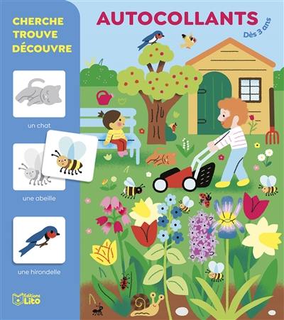 Le jardin : autocollants : dès 3 ans